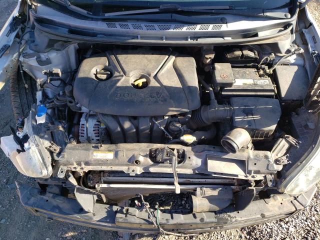 5NPDH4AEXCH090891 - 2012 HYUNDAI ELANTRA GLS SILVER photo 11