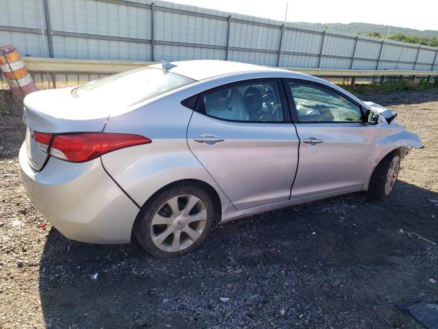 5NPDH4AEXCH090891 - 2012 HYUNDAI ELANTRA GLS SILVER photo 3