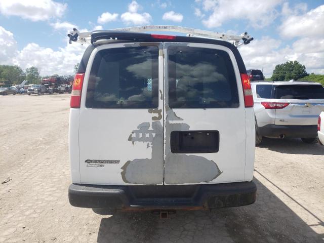 1GCGG25C881146001 - 2008 CHEVROLET EXPRESS G2 WHITE photo 6