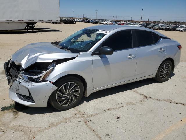 3N1AB8BV9NY260564 - 2022 NISSAN SENTRA S SILVER photo 1