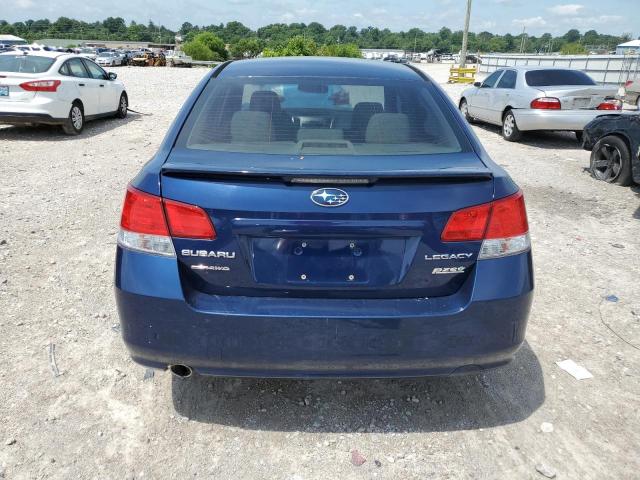 4S3BMBA67B3259730 - 2011 SUBARU LEGACY 2.5I BLUE photo 6