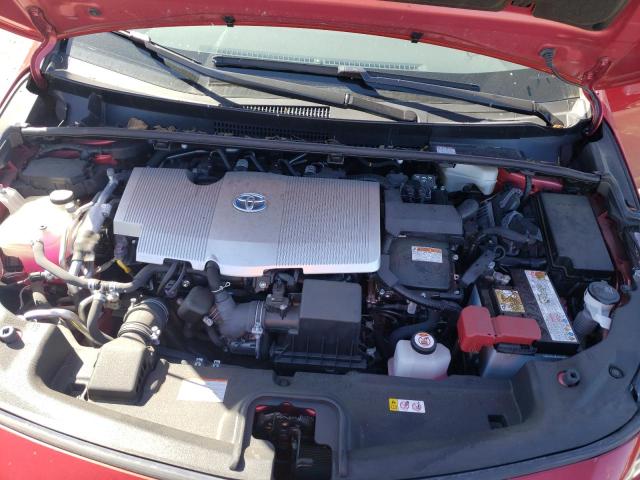JTDKARFP6K3106050 - 2019 TOYOTA PRIUS PRIM წითელი ფოტო 11