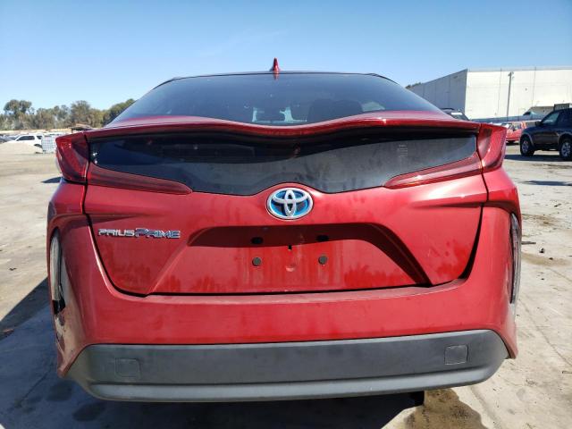 JTDKARFP6K3106050 - 2019 TOYOTA PRIUS PRIM წითელი ფოტო 6