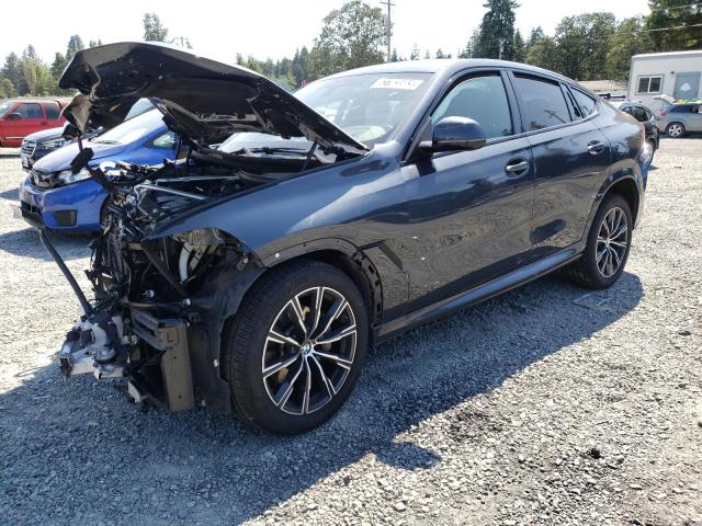 5UXCY6C05N9L77669 - 2022 BMW X6 XDRIVE40I BLACK photo 1