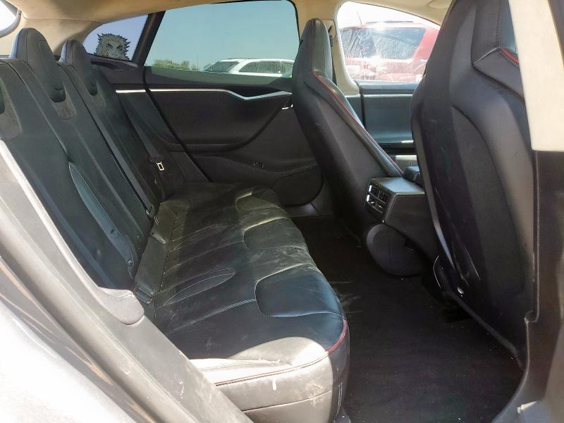 5YJSA1DP5DFP13535 - 2013 TESLA MODEL S BURGUNDY photo 10