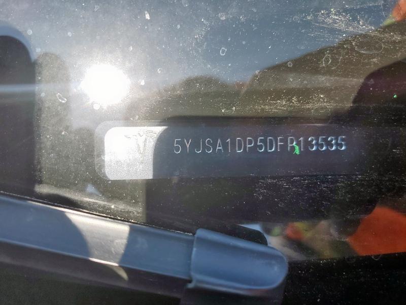 5YJSA1DP5DFP13535 - 2013 TESLA MODEL S BURGUNDY photo 13