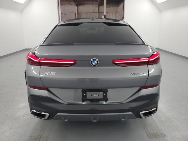5UX33EX01R9T16540 - 2024 BMW X6 XDRIVE40I GRAY photo 6
