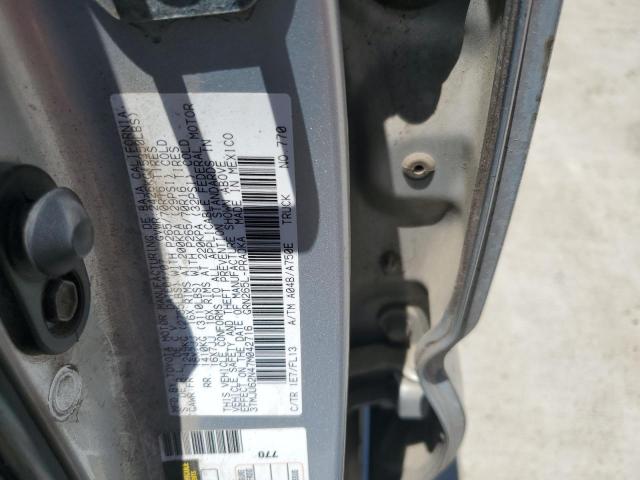 3TMJU62N47M042716 - 2007 TOYOTA TACOMA DOUBLE CAB PRERUNNER SILVER photo 12