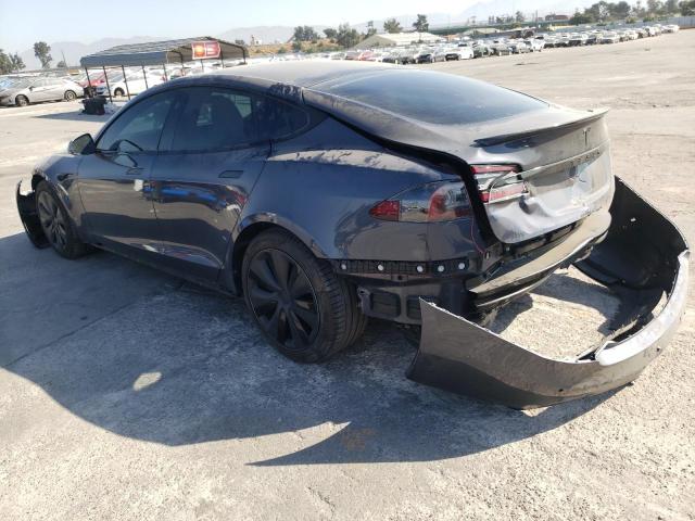 5YJSA1E5XNF459397 - 2022 TESLA MODEL S Boz foto 2