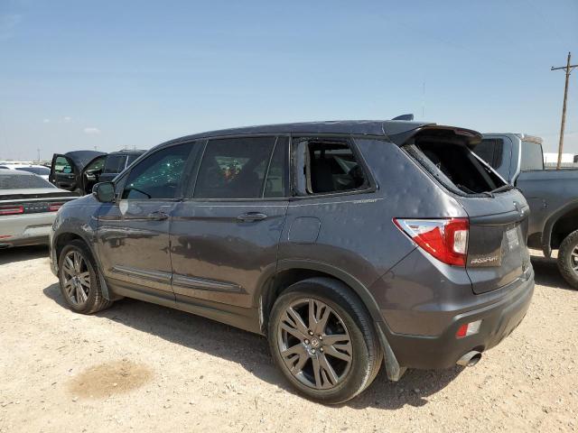 5FNYF7H53MB008238 - 2021 HONDA PASSPORT EXL GRAY photo 2