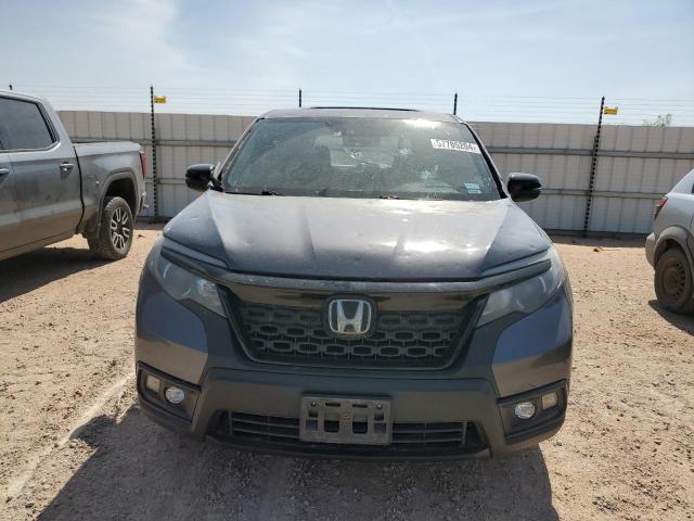 5FNYF7H53MB008238 - 2021 HONDA PASSPORT EXL GRAY photo 5