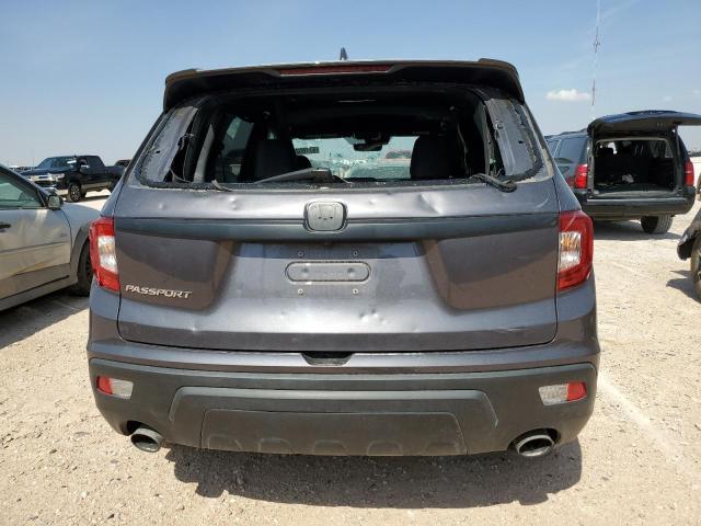 5FNYF7H53MB008238 - 2021 HONDA PASSPORT EXL GRAY photo 6