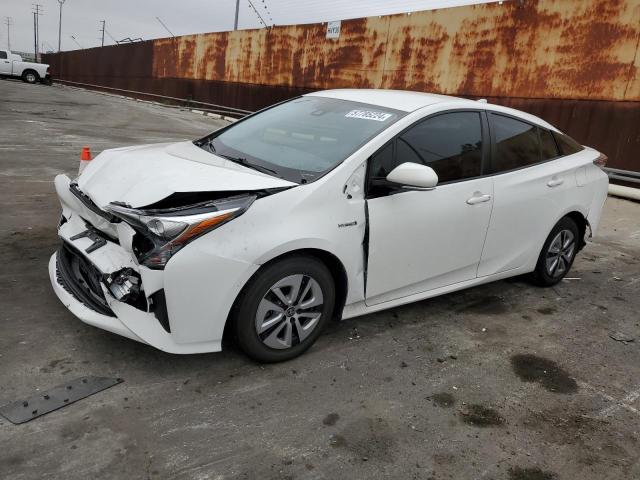 JTDKARFU0J3055889 - 2018 TOYOTA PRIUS WHITE photo 1