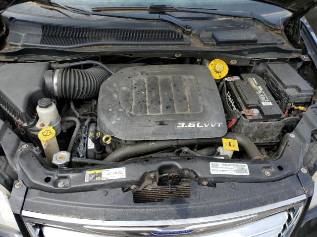 2C4RC1CG8GR208611 - 2016 CHRYSLER TOWN & COU TOURING L BLACK photo 12