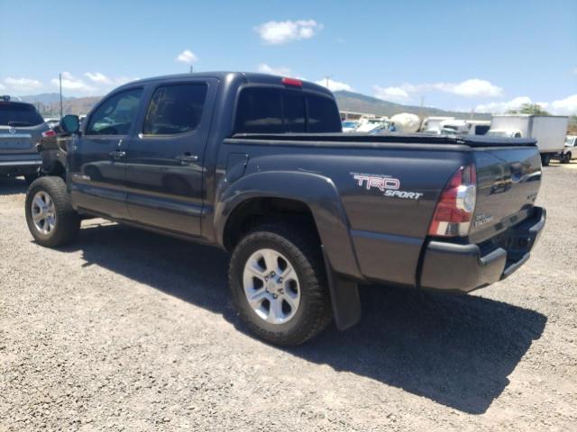 3TMJU4GN9BM117268 - 2011 TOYOTA TACOMA DOUBLE CAB PRERUNNER GRAY photo 2