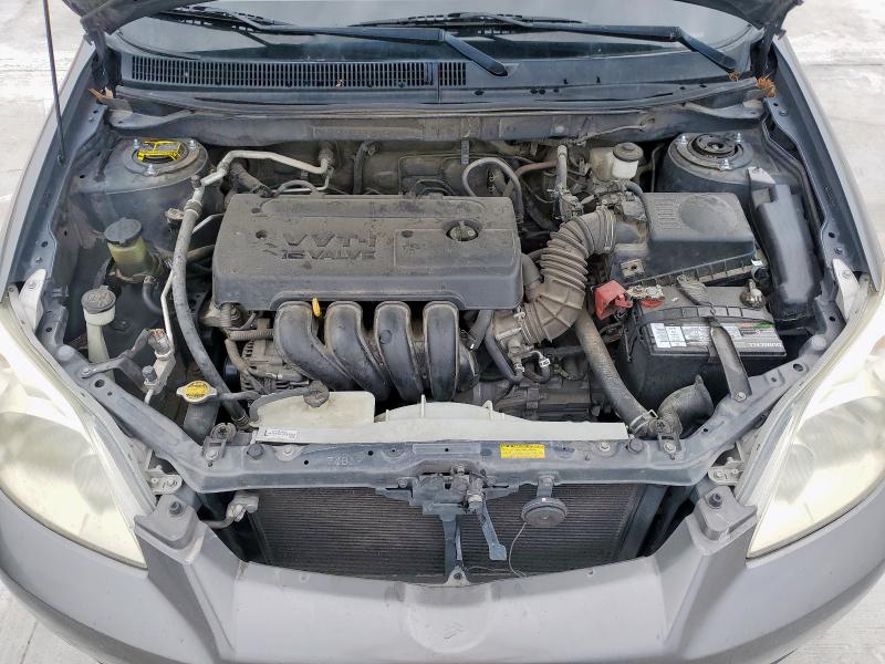 2T1KR32E48C708794 - 2008 TOYOTA COROLLA MA XR GRAY photo 11