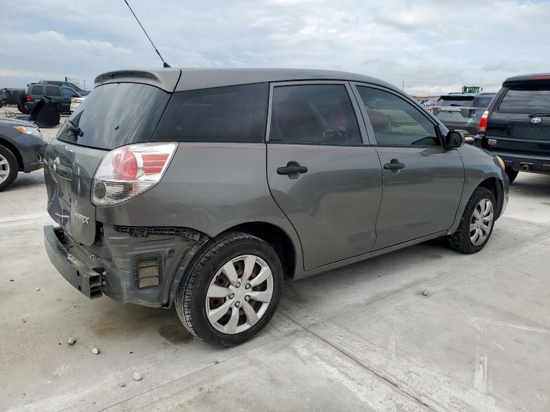 2T1KR32E48C708794 - 2008 TOYOTA COROLLA MA XR GRAY photo 3