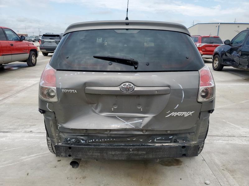 2T1KR32E48C708794 - 2008 TOYOTA COROLLA MA XR GRAY photo 6