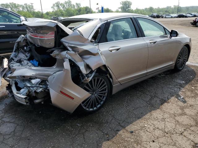 3LN6L5F96JR609739 - 2018 LINCOLN MKZ RESERVE BEIGE photo 3