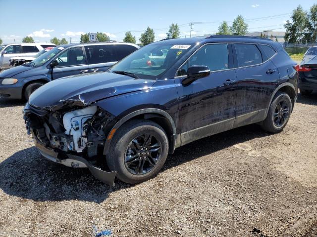 3GNKBJR48MS518944 - 2021 CHEVROLET BLAZER 3LT BLUE photo 1