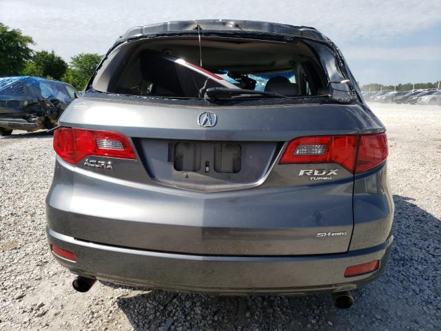 5J8TB18228A012662 - 2008 ACURA RDX GRAY photo 6