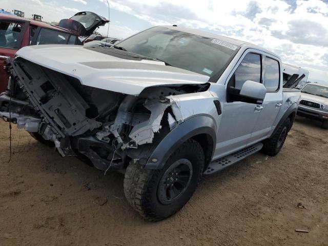 1FTFW1RG4HFA96819 - 2017 FORD F150 RAPTOR SILVER photo 1