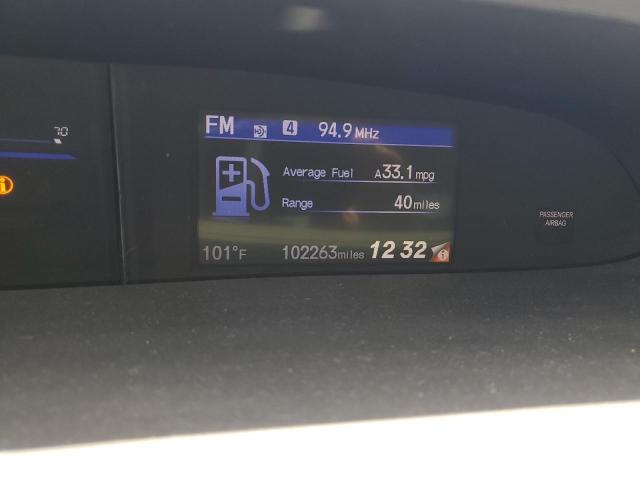 19XFB2F91FE063565 - 2015 HONDA CIVIC EXL ნაცრისფერი ფოტო 9