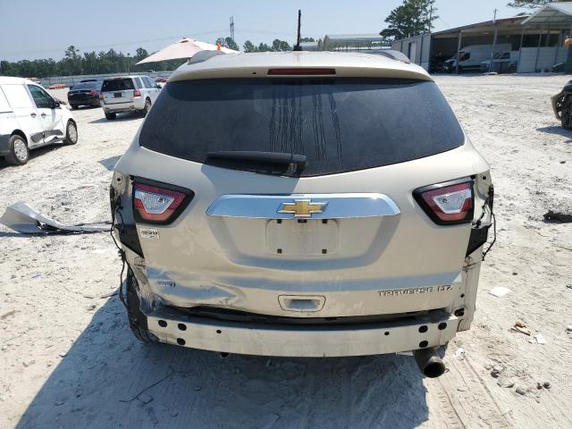 1GNKVJKD3FJ373950 - 2015 CHEVROLET TRAVERSE LTZ CREAM photo 6