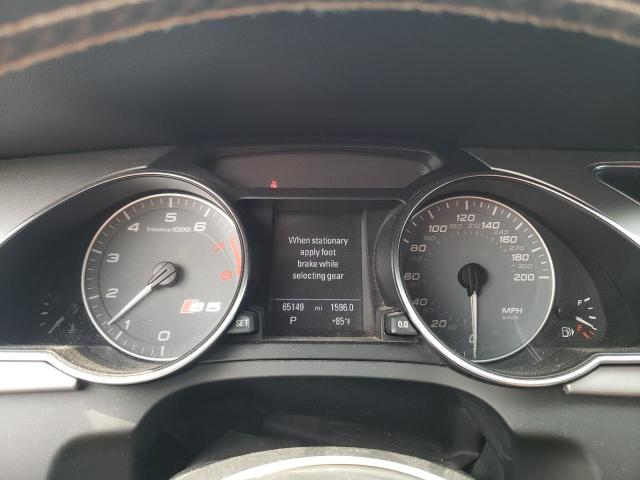 WAUVVAFR0BA045694 - 2011 AUDI S5 PRESTIGE 黑色 照片 9