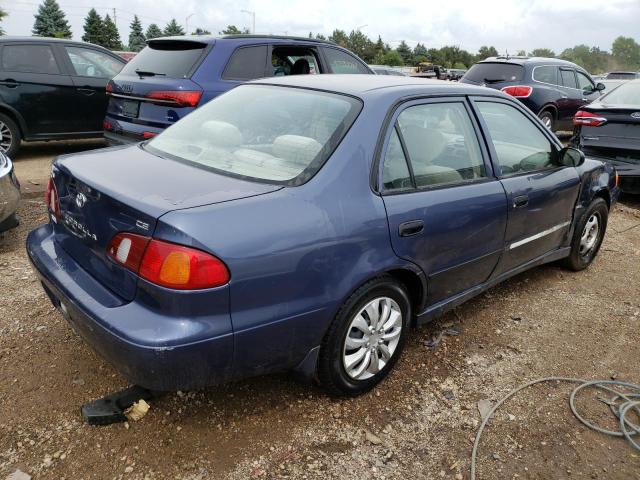 2T1BR12E9YC350130 - 2000 TOYOTA COROLLA VE BLUE photo 3