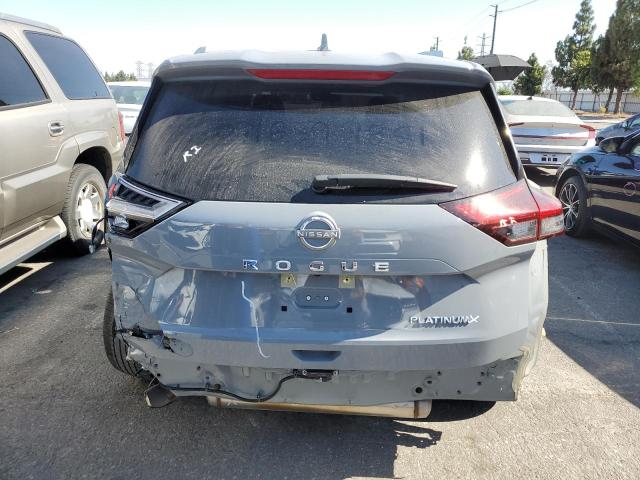 JN8BT3DC6NW120223 - 2022 NISSAN ROGUE PLATINUM SILVER photo 6