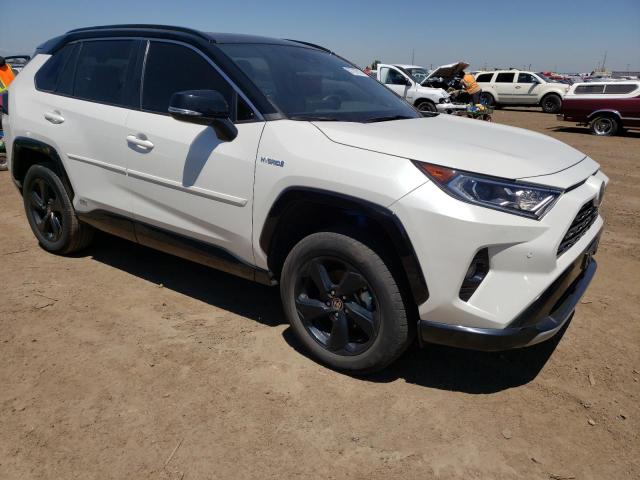 4T3E6RFV3MU061582 - 2021 TOYOTA RAV4 XSE WHITE photo 4