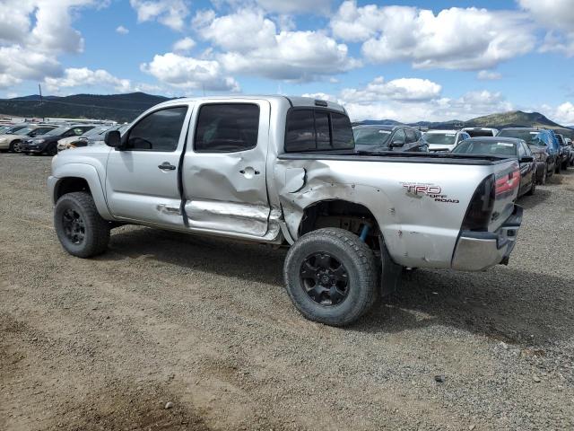 5TELU42N96Z219453 - 2006 TOYOTA TACOMA DOUBLE CAB SILVER photo 2