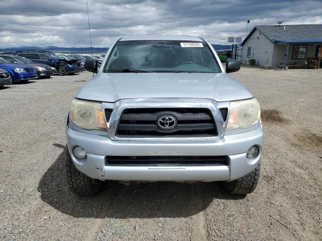 5TELU42N96Z219453 - 2006 TOYOTA TACOMA DOUBLE CAB SILVER photo 5