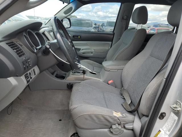5TELU42N96Z219453 - 2006 TOYOTA TACOMA DOUBLE CAB SILVER photo 7