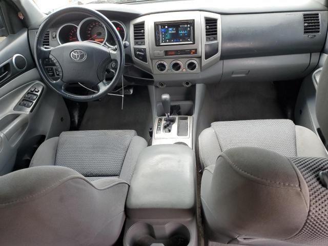 5TELU42N96Z219453 - 2006 TOYOTA TACOMA DOUBLE CAB SILVER photo 8