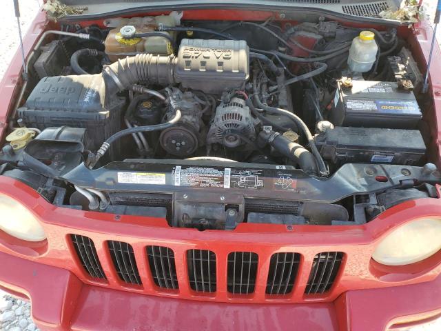 1J4GL58K72W338210 - 2002 JEEP LIBERTY LIMITED RED photo 12