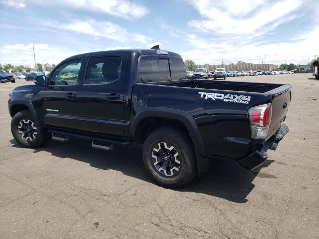 3TMCZ5AN4MM434600 - 2021 TOYOTA TACOMA DOUBLE CAB BLACK photo 2