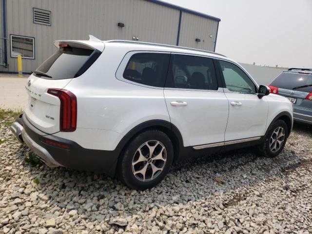 5XYP3DHC0LG026267 - 2020 KIA TELLURIDE EX WHITE photo 3