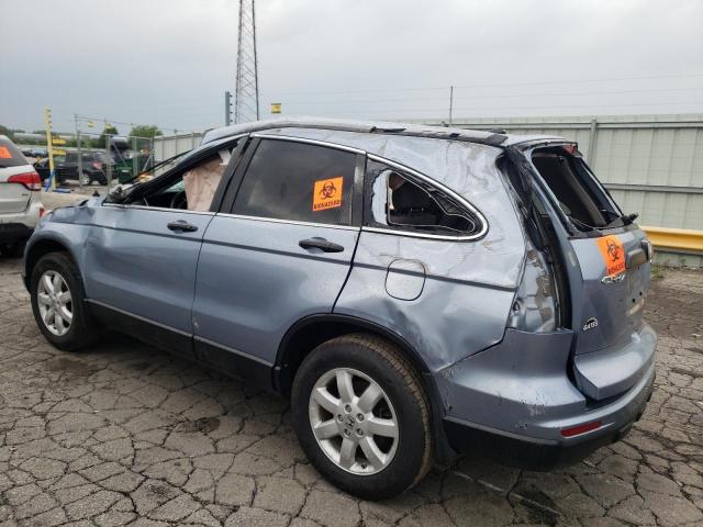 5J6RE4H47BL016165 - 2011 HONDA CR-V SE BLUE photo 2