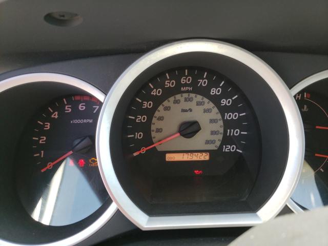 5TETX22N35Z016844 - 2005 TOYOTA TACOMA ACCESS CAB თეთრი ფოტო 9