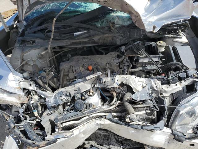 19XFB2F94FE001139 - 2015 HONDA CIVIC EXL ვერცხლისფერი ფოტო 11