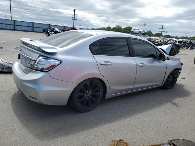 19XFB2F94FE001139 - 2015 HONDA CIVIC EXL SILVER photo 3