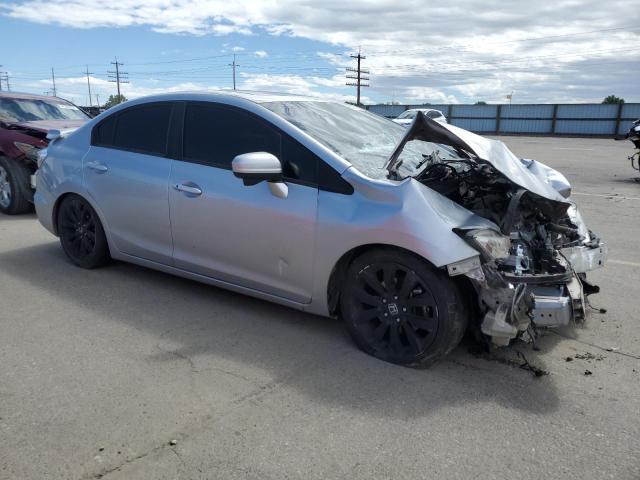 19XFB2F94FE001139 - 2015 HONDA CIVIC EXL ვერცხლისფერი ფოტო 4