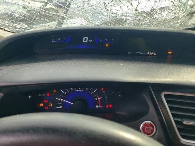 19XFB2F94FE001139 - 2015 HONDA CIVIC EXL ვერცხლისფერი ფოტო 9