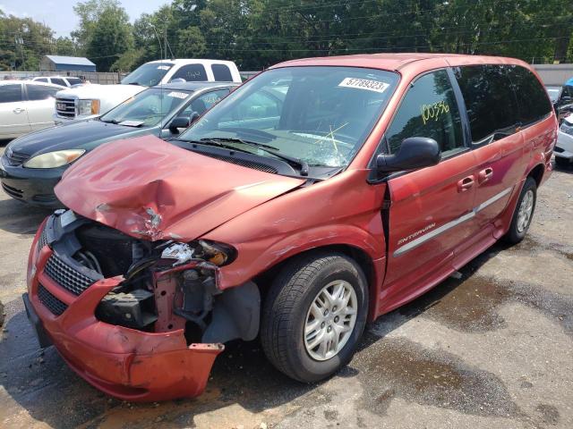 2D4GP44R53R381741 - 2003 DODGE GRAND CARA SPORT RED photo 1