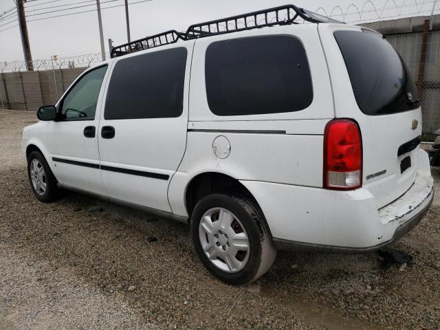 1GBDV131X7D104094 - 2007 CHEVROLET UPLANDER INCOMPLETE WHITE photo 2