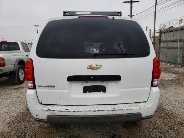 1GBDV131X7D104094 - 2007 CHEVROLET UPLANDER INCOMPLETE WHITE photo 6