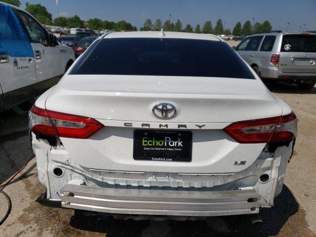 4T1C11AKXLU377458 - 2020 TOYOTA CAMRY LE WHITE photo 6