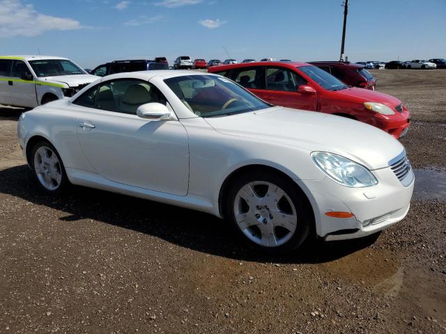 JTHFN48Y250064480 - 2005 LEXUS SC 430 WHITE photo 4